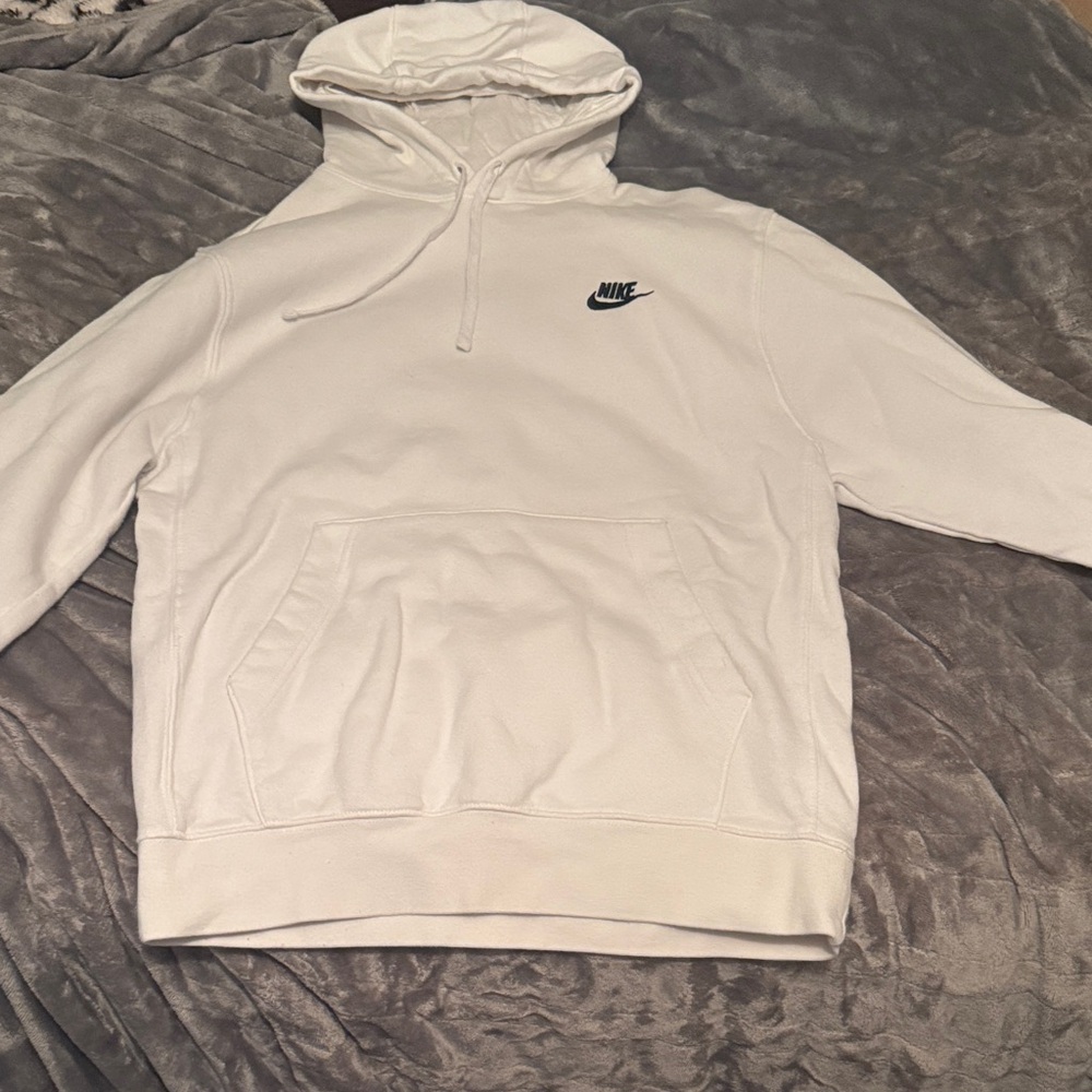 Women’s medium white Nike hoodie